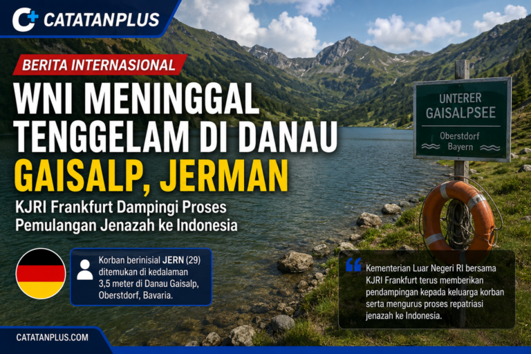 WNI Meninggal Tenggelam di Danau Gaisalp, Jerman, KJRI Frankfurt Dampingi Proses Pemulangan Jenazah