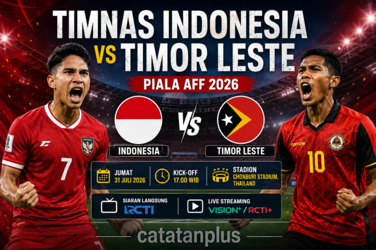 Timnas Indonesia vs Timor Leste di Piala AFF 2026: Jadwal, Prediksi, Susunan Pemain, dan Link Nonton