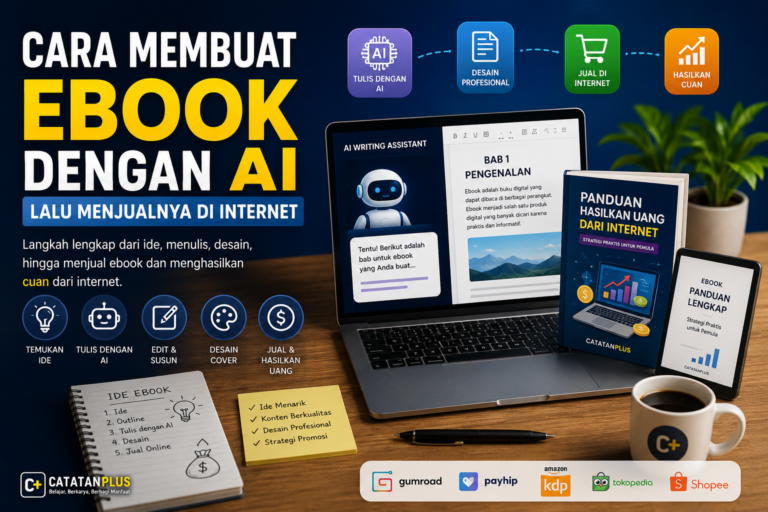 Cara Membuat Ebook dengan AI lalu Menjualnya di Internet 2026