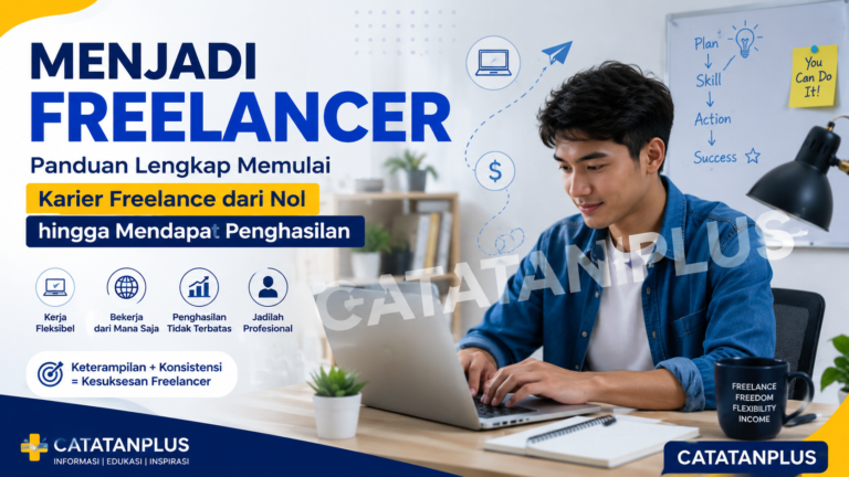 Menjadi Freelancer: Panduan Lengkap Memulai Karier Freelance dari Nol hingga Mendapat Penghasilan 2026