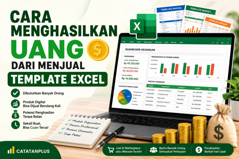 Cara Menghasilkan Uang dari Menjual Template Excel 2026