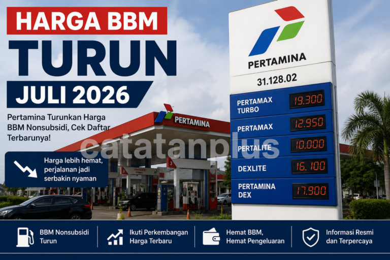 Harga BBM Turun Juli 2026, Simak Daftar Terbaru dan Jenis BBM yang Mengalami Penyesuaian