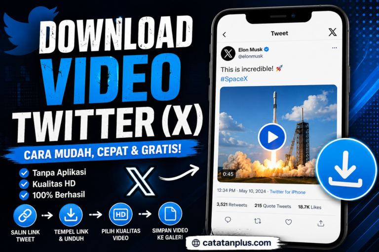 Download Video Twitter (X): Cara Mudah Menyimpan Video Berkualitas HD Tanpa Ribet