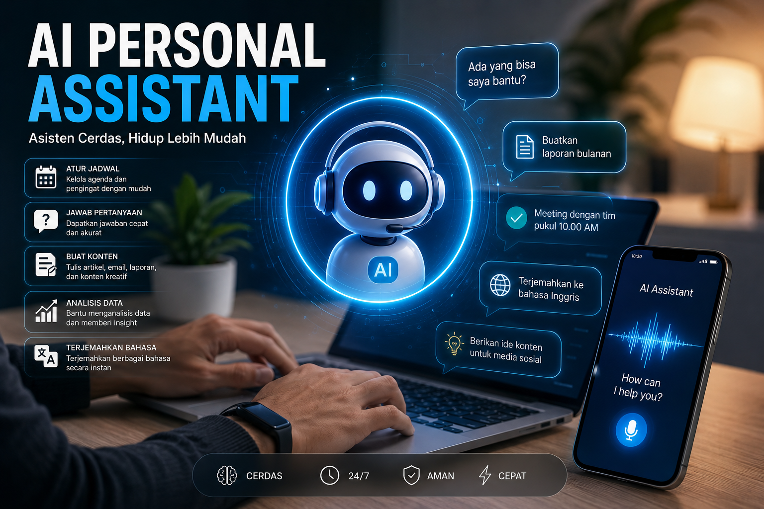 AI Personal Assistant: Revolusi Asisten Digital yang Membantu Kehidupan Sehari-hari