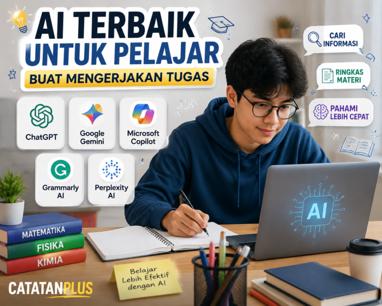 AI Terbaik untuk Pelajar Buat Mengerjakan Tugas dengan Lebih Cepat 2026