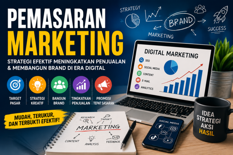 Pemasaran Marketing: Rahasia Meningkatkan Penjualan dan Membangun Brand yang Sukses di Era Digital