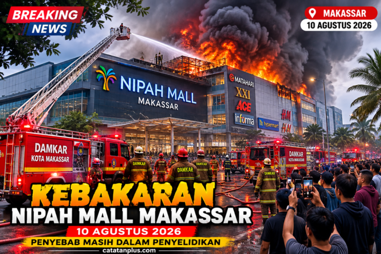 Kebakaran Mal di Makassar Hari Ini 10 Agustus 2026, Begini Kronologinya
