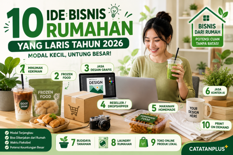 10 Ide Bisnis Rumahan yang Laris Tahun 2026, Modal Kecil Untung Besar