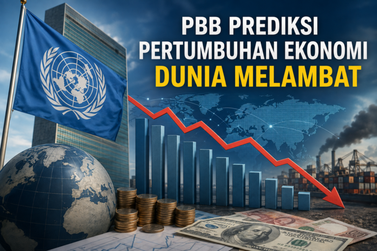 PBB Prediksi Pertumbuhan Ekonomi Dunia Melambat, Ketidakpastian Global Jadi Faktor Utama di Tahun 2026