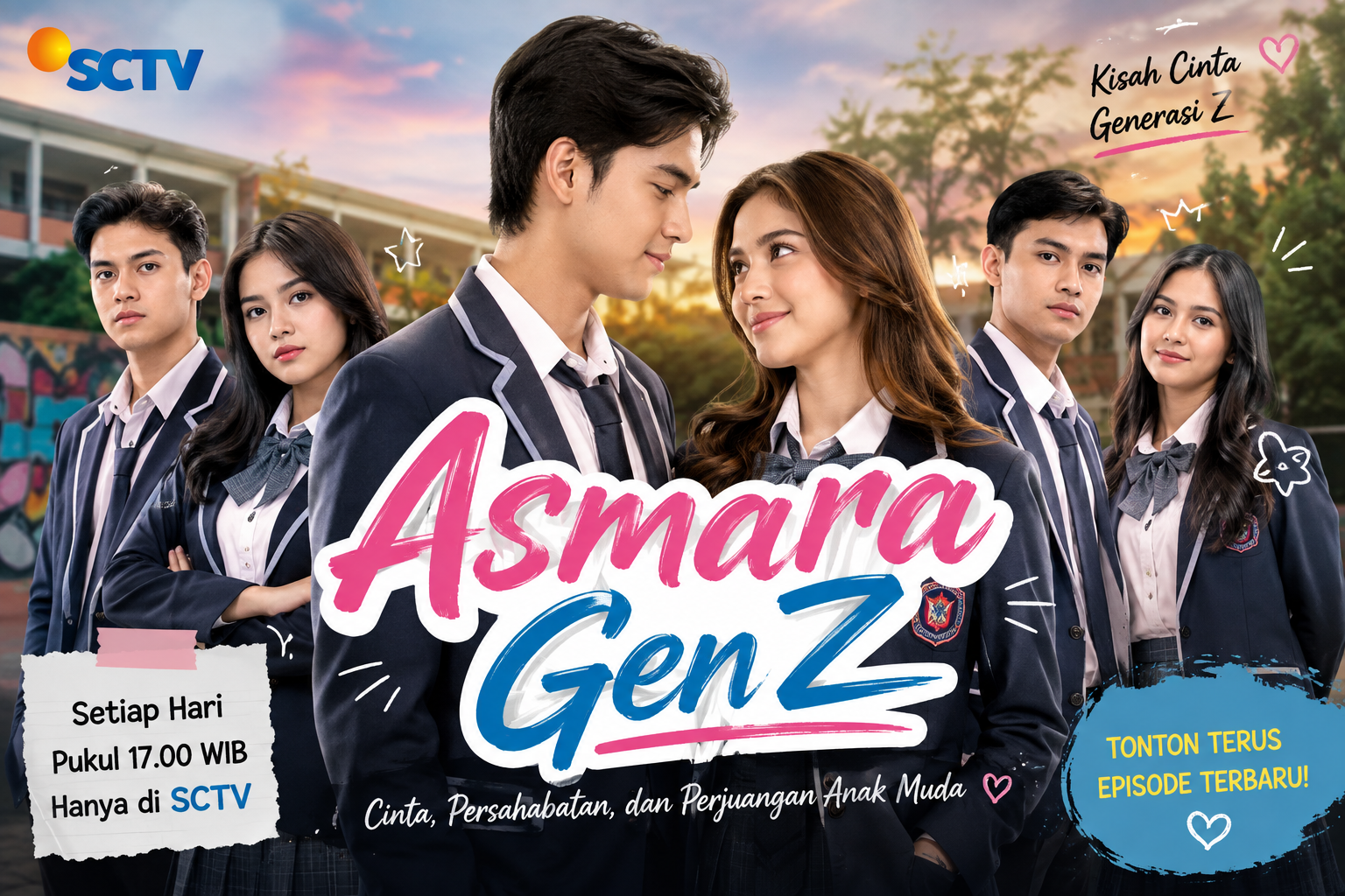 Asmara Gen Z SCTV: Kisah Cinta, Persahabatan, dan Konflik Anak Muda