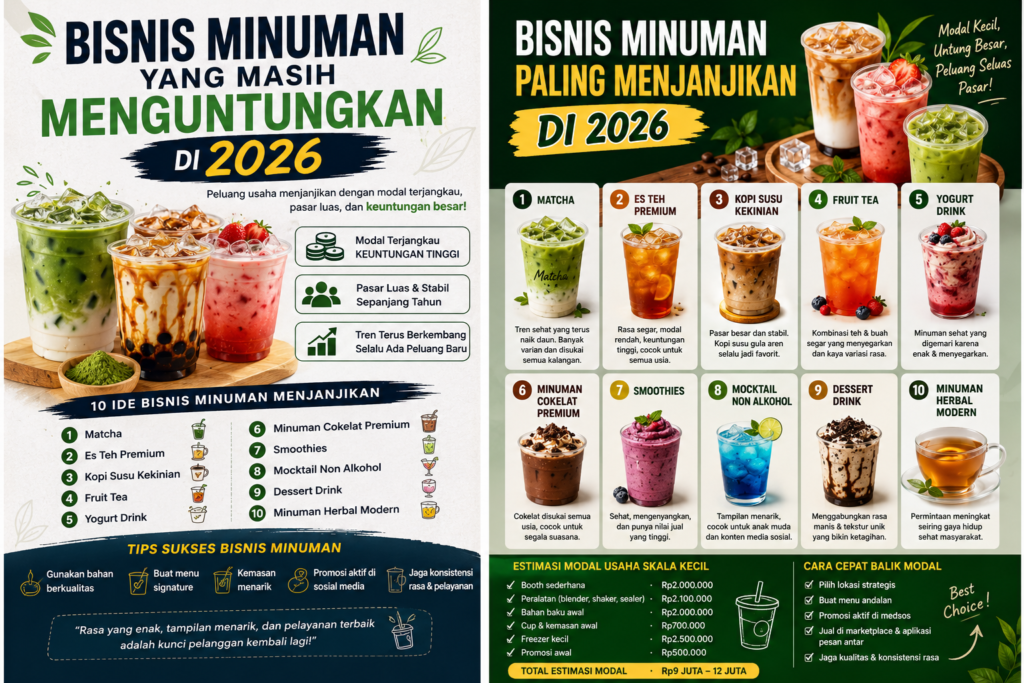 Mengapa Bisnis Minuman Masih Menjanjikan?