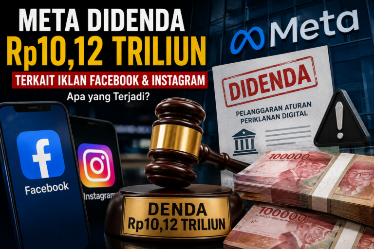 Meta Didenda Rp10,12 Triliun Terkait Iklan Facebook dan Instagram, Ini Kronologinya