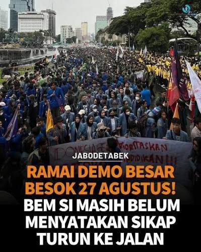 Demo 27 Agustus 2026: Sejumlah Kelompok Siap Sampaikan Aspirasi di Depan DPR